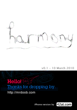 Harmony webapp