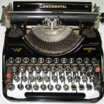 old typewriter